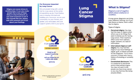 Lung Cancer Stigma