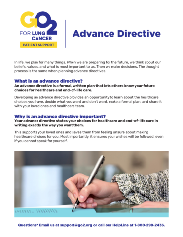 GO2 Advance Directive