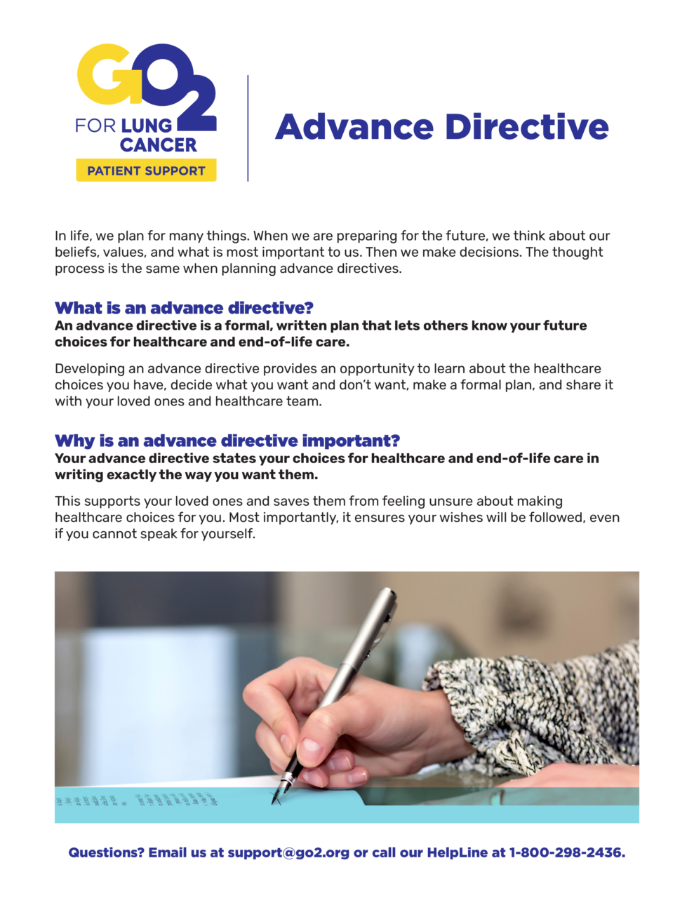 GO2 Advance Directive