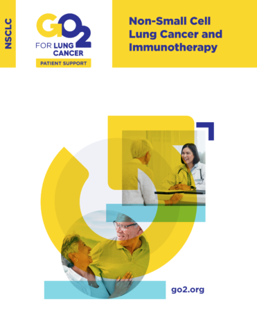 GO2 NonSmall Cell Lung Cancer and Immunotherapy